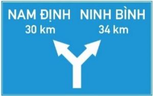 Biển báo I.414a - Chỉ hướng đường