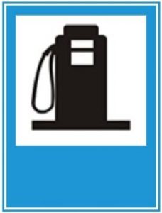 Biển báo I.428 - Cửa hàng xăng dầu