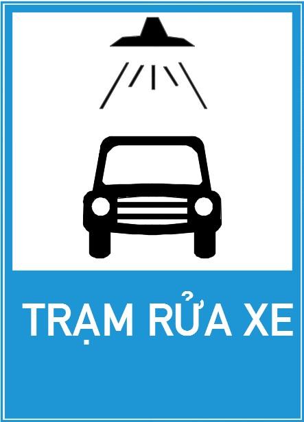 Biển báo I.429 - Nơi rửa xe