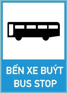 Biển báo I.434a - Bến xe buýt
