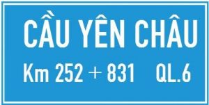 Biển báo I.439 - Tên cầu