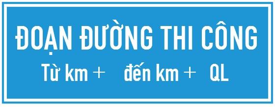 Biển báo I.440 - Đường đang thi công