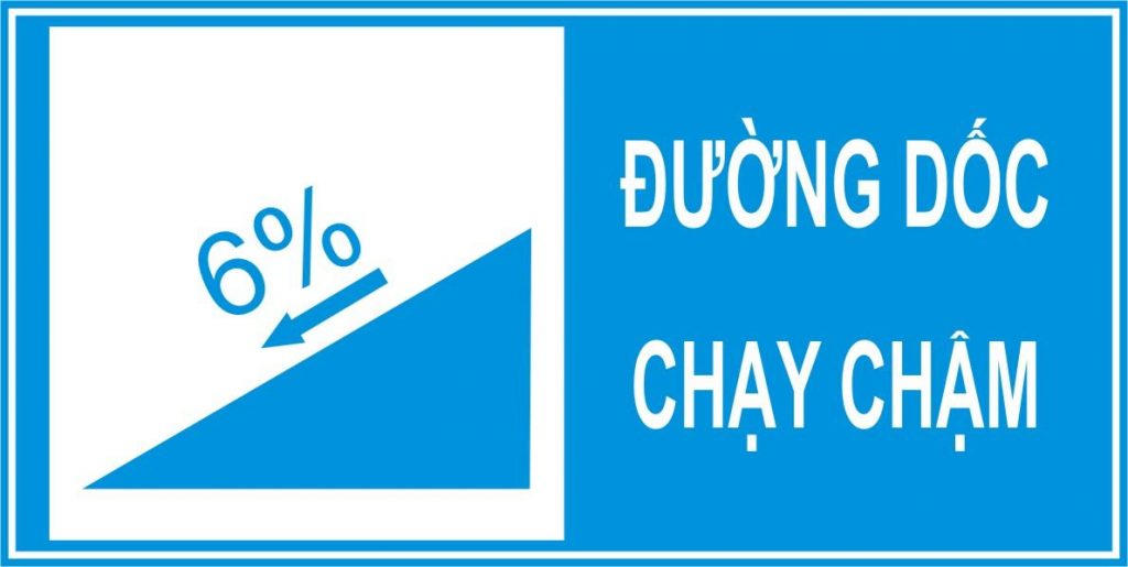 Biển báo I.445b - Biển báo kiểu mô tả tình trạng đường