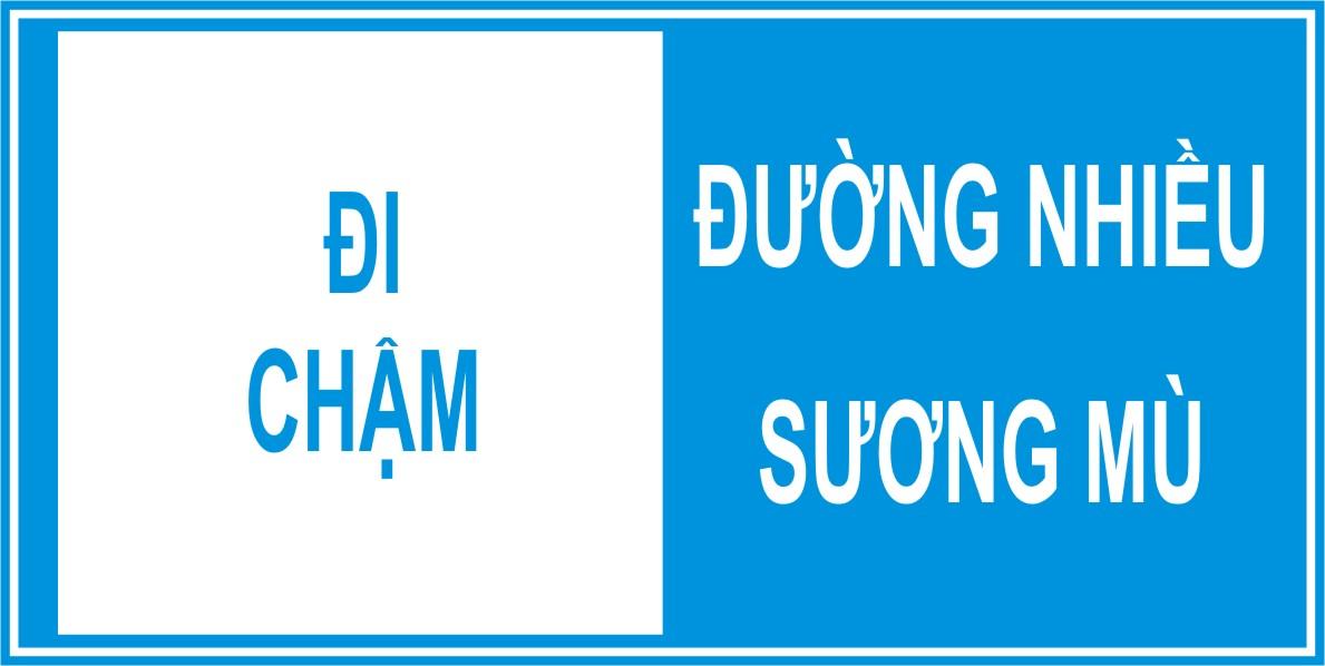 Biển báo I.445c - Biển báo kiểu mô tả tình trạng đường