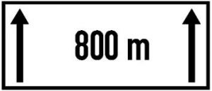 Biển báo S.501 - Phạm vi tác dụng của biển