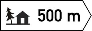 Biển báo S.G,8 - Biển chỉ dẫn tới nhà trọ