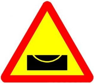 Biển báo W.216a - Đường ngầm