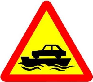 Biển báo W.217 - Bến phà