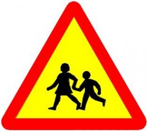 Biển báo W.225 - Trẻ em