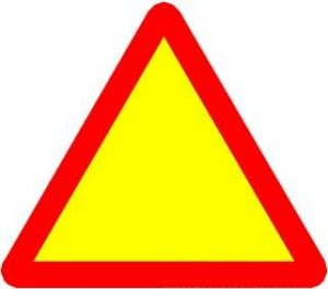 Biển báo W.247 - Chú ý xe đỗ