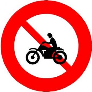 Biển báo P.104 - Cấm xe máy